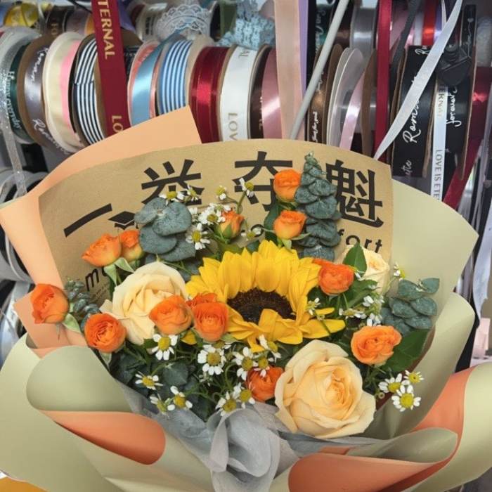 湘西州龙山县送高考生什么花